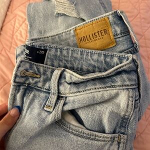 light blue hollister jeans